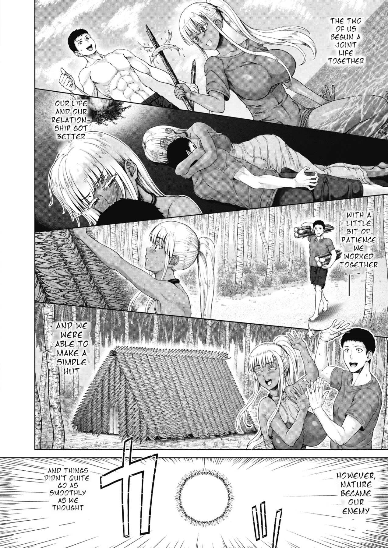Hentai Manga Comic-Distress!/Love? With a Royal Lady! Deserted Island Life-Read-30